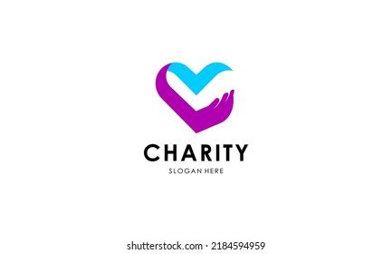 International Day Charity Logo Vector Stock Vector (Royalty Free) 2184594959 | Shutterstock