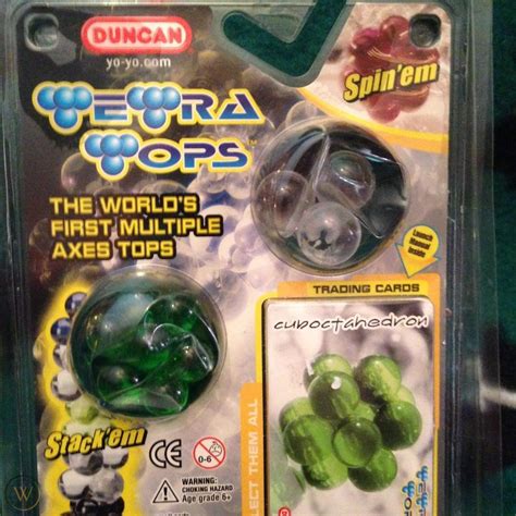 Duncan Yo Yo Tetra Tops "Cubeoctahedron" New 2001! Rare! | #1728370950