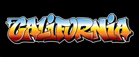 Premium Vector | Los angeles california, graffiti decorative lettering.