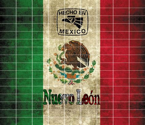 Bandera De Mexico Nuevo Leon Design - Etsy