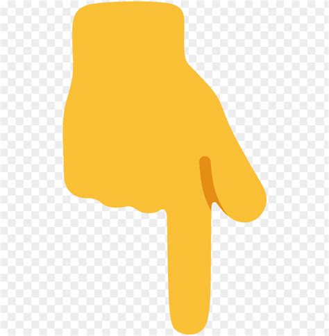 Free download | HD PNG finger pointing emoji png hand pointing down PNG transparent with Clear ...
