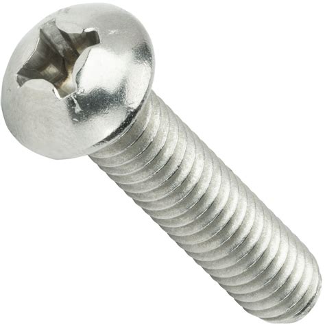 4-40 x 1" Phillips Round Head Machine Screws Stainless Steel 18-8 Qty 100 | Fastenere