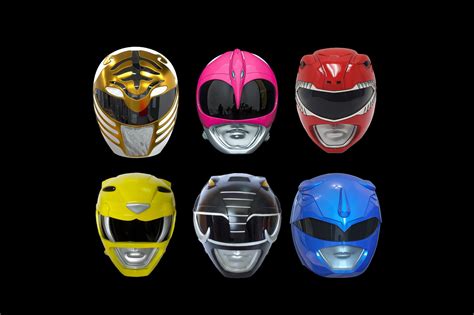 Power Rangers Helmets 3D Model Print Files Power Rangers - Etsy