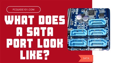 What Does a SATA Port Look Like? - PC Guide 101