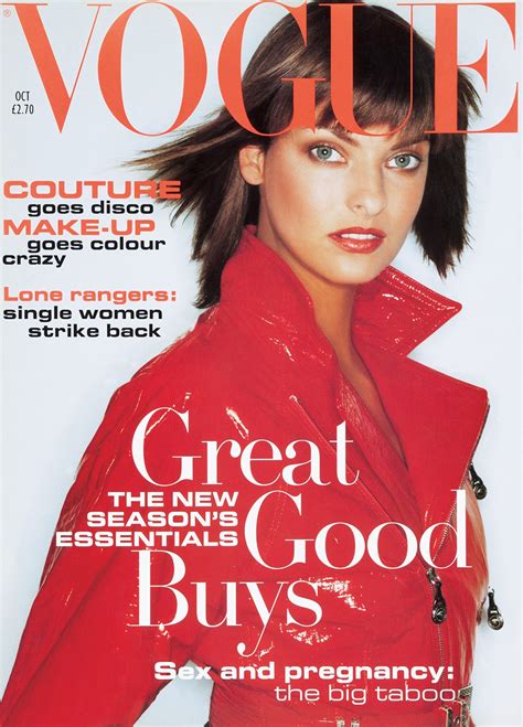 Vogue's Covers: Linda Evangelista