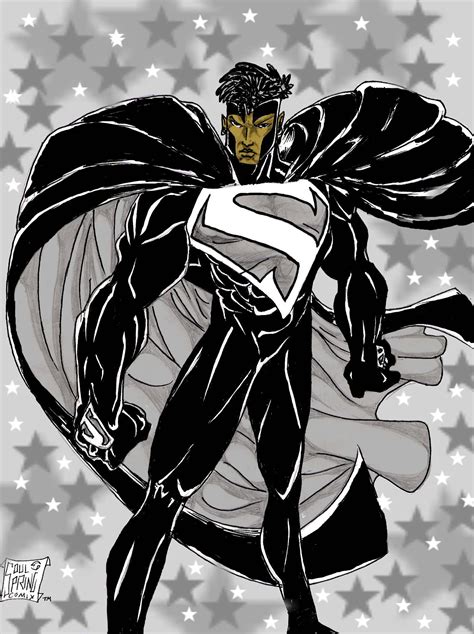 The Black Superman by soulspringcomix on DeviantArt