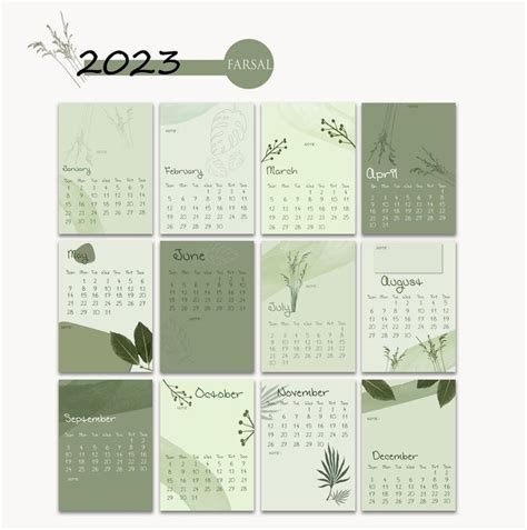 This item is unavailable - Etsy | Green calendar, Monthly calendar ...