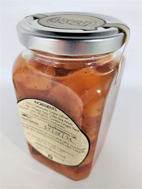 Spiced Pear Relish – The Food Library