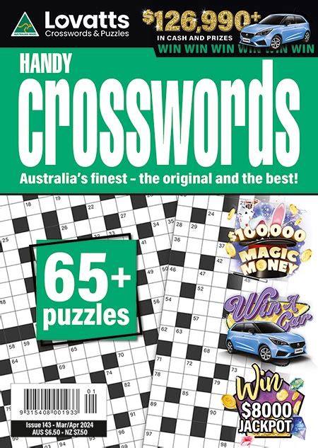 Lovatts Handy Crossword | Magshop