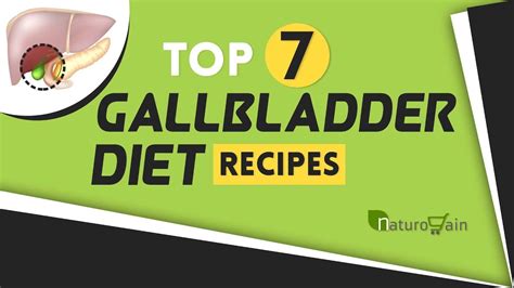 Top 7 Gallbladder Diet Recipes to Pass Gallstone Naturally - YouTube