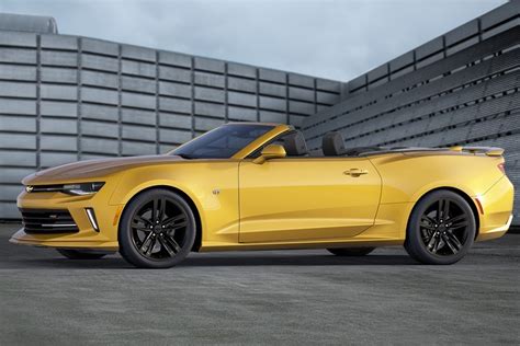 2016 Chevrolet Camaro Convertible Yellow Side Photo #1634 | Cars ...