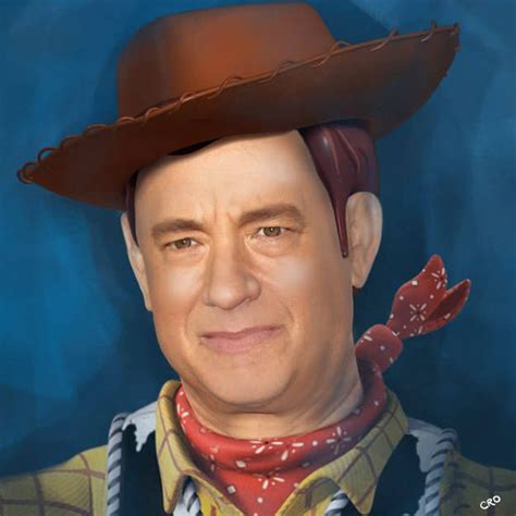 If Woody looked like Tom Hanks Artist Credit: Crystal Ro | Disney ...