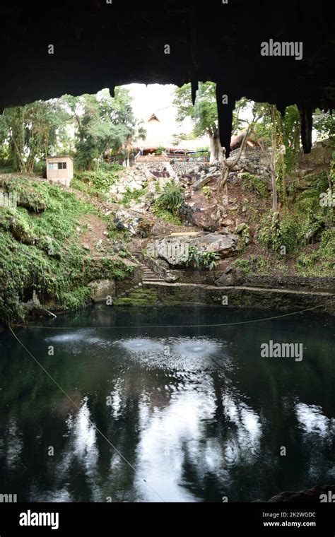 Cenote Zaci in the centre of Valladolid, Yucatan, Mexico Stock Photo - Alamy