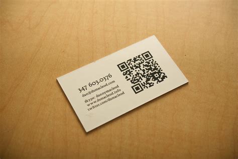 New business cards | QR code — if nothing else, people are i… | Flickr