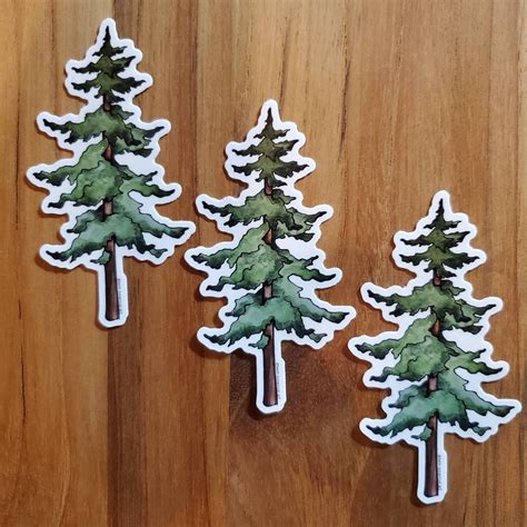 Evergreen Sticker - Etsy