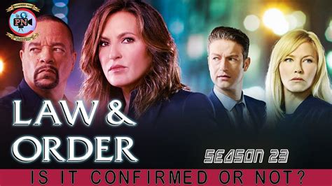 Law & Order Season 23: Is It Confirmed Or Not? - Premiere Next - YouTube