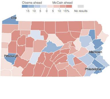 Pennsylvania County Voting Map - Tulsa Zip Code Map