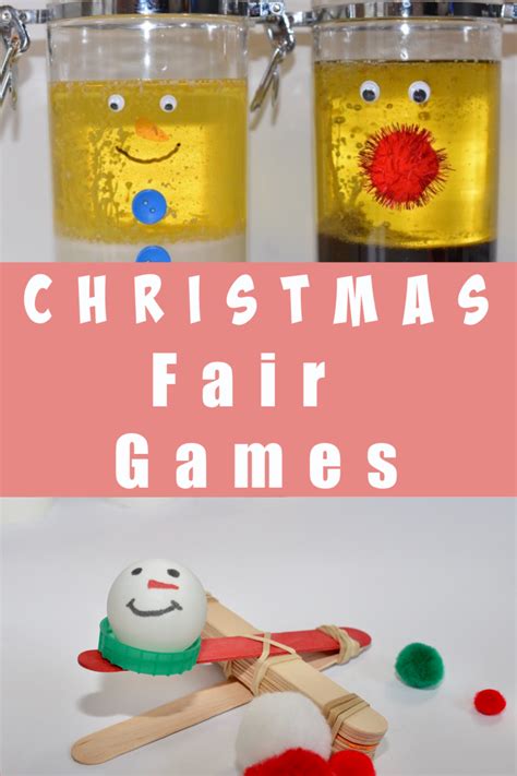 Christmas Fair Games - Science Spark #ChristmasFairgames #christmasscience Candy Experiments ...