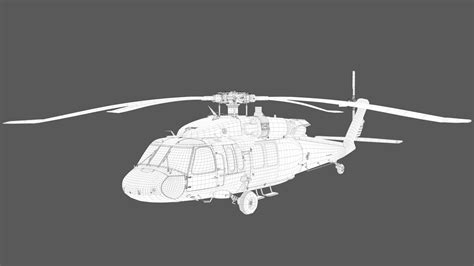 ArtStation - black-hawk helicopter | Resources