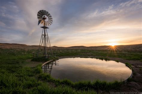 Cherry County, Nebraska | The first light of day over a hard… | Flickr