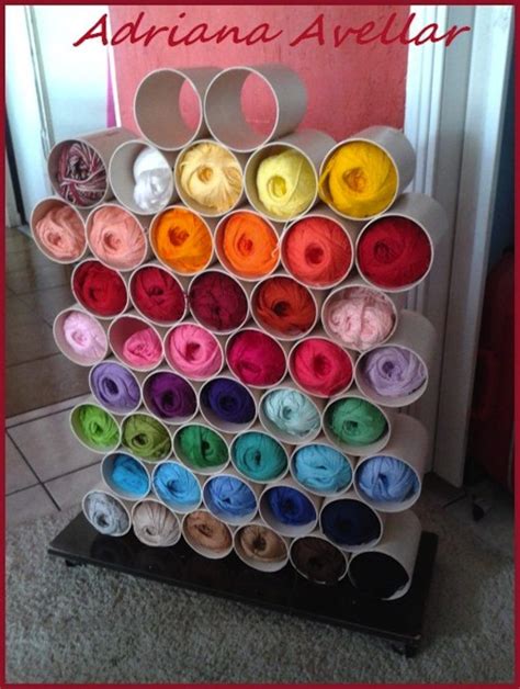 DIY Yarn Storage Ideas | Diy yarn storage ideas, Craft room ...