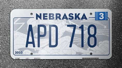 Oxide | Drew Davies | Nebraska License Plate