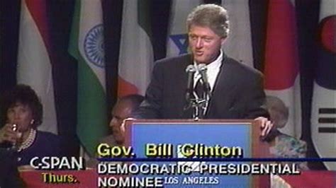 Clinton Campaign Speech | September 7, 1992 | C-SPAN.org