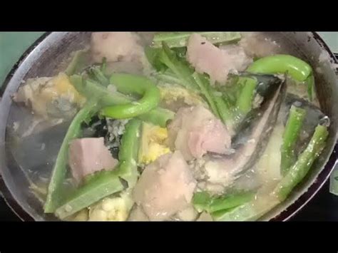 How to cook Sinigang with a twist/Sinigang na HITO with bagoong isda - YouTube