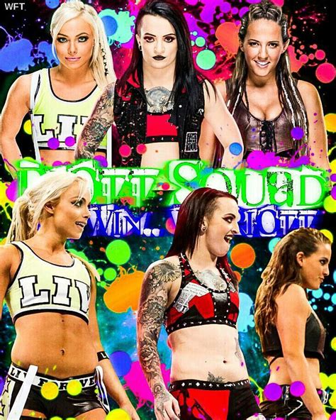 Riott Squad with Liv Morgan & Sarah Logan & Ruby Riott (Instagram ...