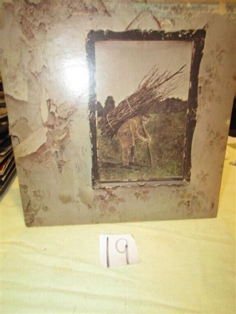 LED ZEPPELIN #4 VINYL ALBUM | Live and Online Auctions on HiBid.com