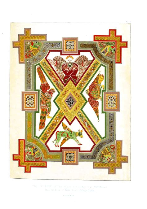 Book of kells, Illustrated manuscript, Celtic art