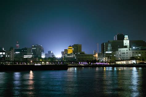 Stadium,yokohama,night view,port,free pictures - free image from ...