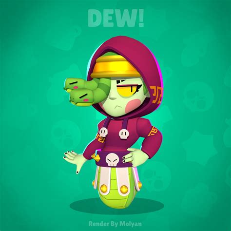 Molyan - Brawler concept: Dew 3D (2022)