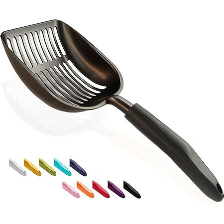 Amazon.com : IPRIMIO Cat Litter Scooper with Deep Shovel - Non Stick ...