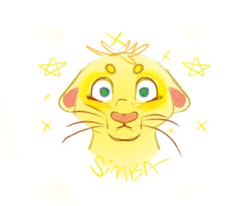 Simba sketch {The lion king} by hanmcwan on DeviantArt