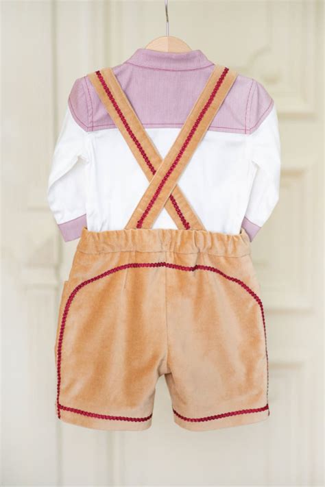 Captain Von Trapp Baby Boy Tyrolean Costume With Embroidery - Etsy