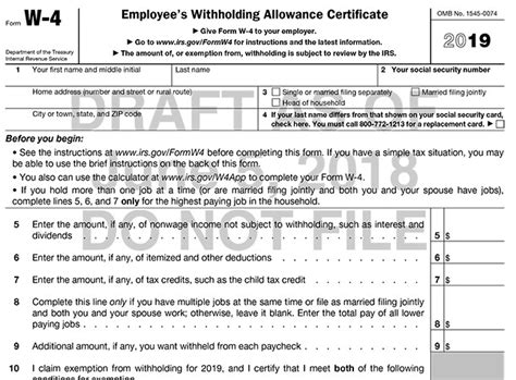 A new look for the Form W-4 | Accounting Today