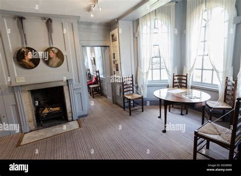 Interior of Hogarth House Museum Chiswick Stock Photo - Alamy