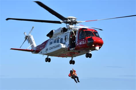 World Helicopter Day: Life on the line with an HM Coastguard winch paramedic | HM Coastguard UK