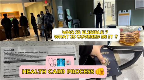 Health Card Application Process in 🇨🇦/ Who is eligible? Documents to ...