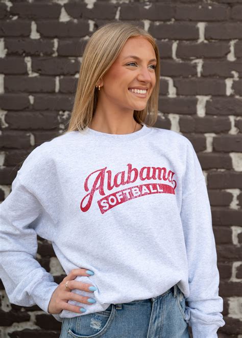 Alabama Softball Crewneck – JNJ Apparel Store