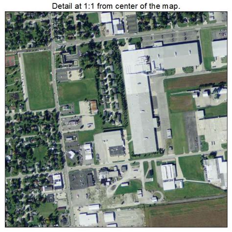 Aerial Photography Map of Archbold, OH Ohio