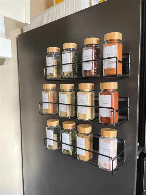 Magnetic spice racks – Artofit