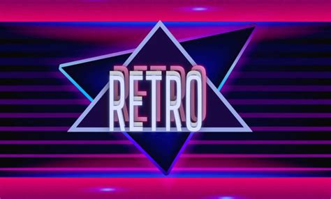 Design 80, s retro neon logo just in 6 hours by Bushracreation7 | Fiverr