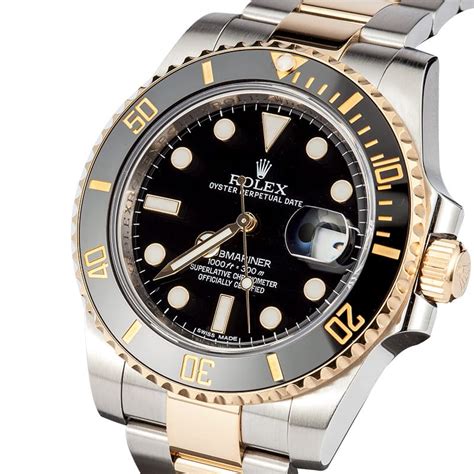 Used Rolex Submariner 116613 Two Tone - Save At Bob's Watches