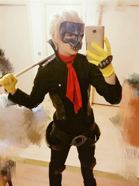 silkybeancosplay: Persona 5 leather Mask Tutorial for Joker and Skull