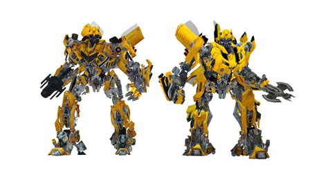 Transformers: The Game Bumblebee models render WIP by MarKreations on DeviantArt