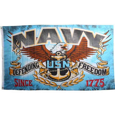 Officially Licensed - US Navy Patriotic Flag