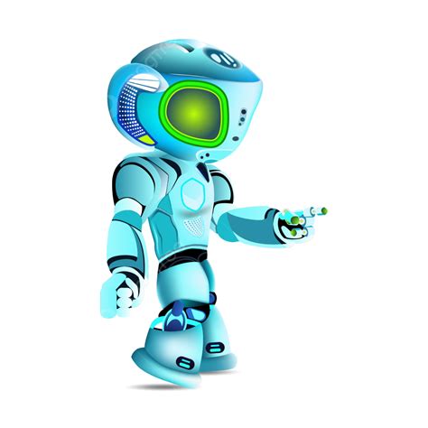 Artificial Intelligence Robot With Pointing Finger Vector, Artificial Intelligence, Robot ...