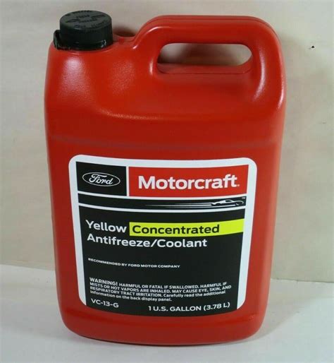 Ford Motorcraft YELLOW Concentrate Antifreeze Coolant VC13G 6 Gallons | eBay